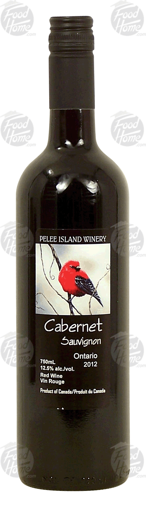 Pelee Island Winery  cabernet sauvignon, red wine, 12.5% alc. by vol. Full-Size Picture